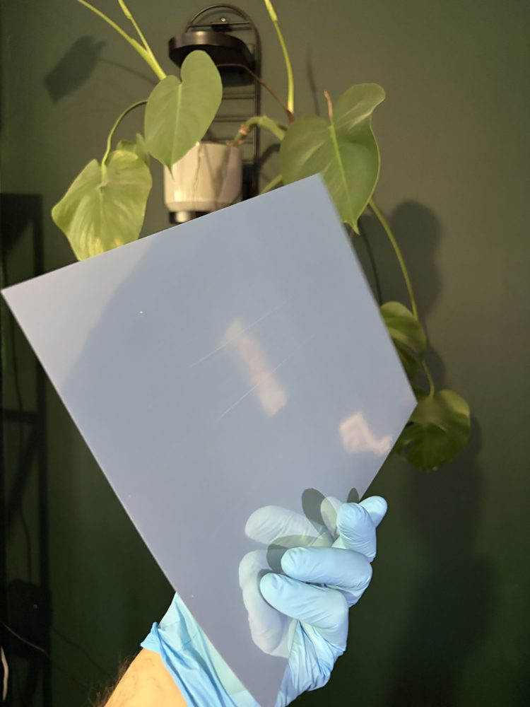 Double Mirror Foil cardstock sheet